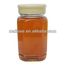 pure bulk polyflora bee honey packed in mason bottle for health and beauty