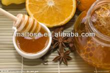 100% pure bee honey with comb for beauty and healthy pack in glass bottle