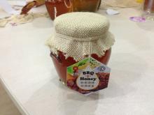 100% pure raw and SKS kosher certificated BBQ honey