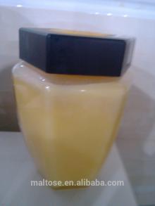 100% Raw White and Brown Linden Honey in Glass Jar