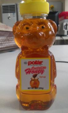 storage FDA standard honey syrup bear bottle honey blend syrup