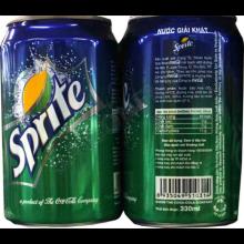 Sprite Soft Drink 330ml Can