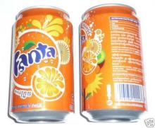 Fanta....... Soft Drink 330ml Can (24 Per Case)