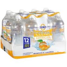 Clear American Mandarin Orange Sparkling Water, 1 l, 12pk