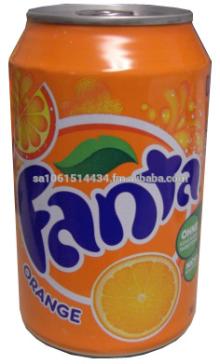 Fanta ...Orange Soft Drink 330ml Can (24 Per Case)