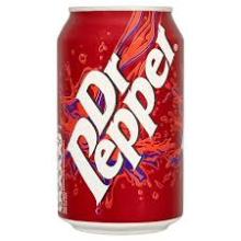 Dr............. Pepper 330ml Can (24 Per Case)