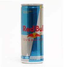 R.e.d......B.u.ll Energy Drink Sugar Free 8 oz