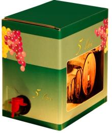 ITALIAN RED WINE IN BAG IN BOX OF 5 LITRES