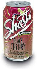 Shasta Black Cherry Soda