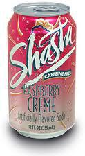 Shasta Raspberry Creme Soda