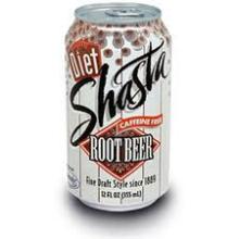Shasta Diet Root Beer Soda
