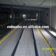 Huabo long sevice life poultry farm plastic slat floor