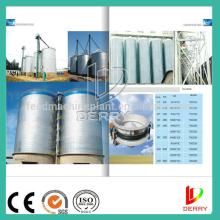 farm used livestock / pig / animal / poultry / chicken feed silo