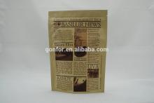 resealable food bags stand up coffee tea bags plastic food packaging bag