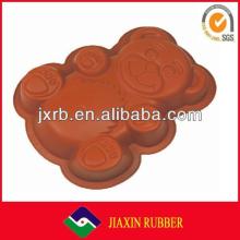 2014 Hot selling Cheat  price  bear  silicone  cake decorations mold/ silicone  cake molds