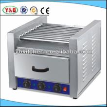Hot Dog Grill With Bun Warmer/High Quality Industrial Hot Dog Grill With Bun Warmer