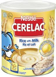 Nestle Cerelac Baby Food / Nestle Cerelac with Milk 400gr Tin