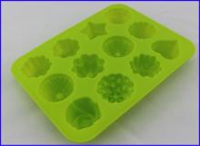 12 Cavity Flower Shaped Cheap Chocolate Molds