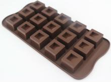 Nonstick and Felxible Silicone  Chocolate  For  Molds 