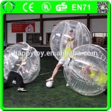 HI CE PVC/TPU high quality and good price bubble football soccer, funny inflatable soccer
