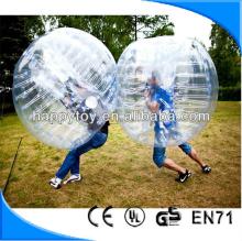 HI CE  funny  inflatable bumper ball bubble football for adult