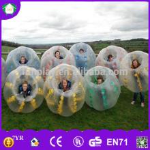 HI Funny product! TPU/PVC inflatable giant outdoor play ball, soccer bubble, bubble football