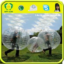 Top quality inflatable bumper ball game,inflatable bubble football