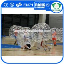 High quality 0.8mm TPU/PVC adult bubble football,soccer zorb ball, bubble suit