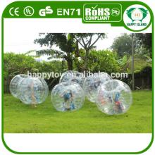 HI CE hot sale 1.2m 1.5m 1.7m ptu/ pvc   soccer   ball ,bubble foot ball , soccer  bubble