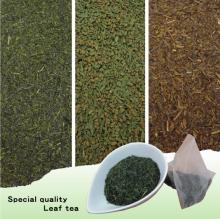 High quality natural green tea powder made for dried tea leaves