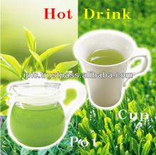 Healthy japanese matcha green tea powder of tea cup for drinking