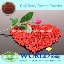 China Supplier 100% Natural Goji Berry Extract Incrasing Immunnity Wolfberry Extract Powder Dried Go