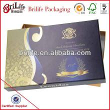 Customized LOGO Printed Cardboard Paper  Chocolate   Packaging   Box 