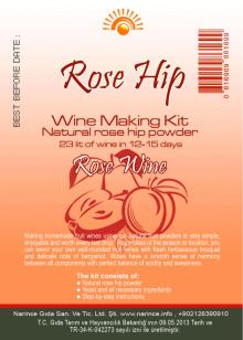 Rose Hip Wine Making kit
