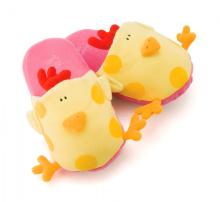 plush chicken slipper