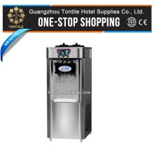 Tontile BJ188CB Stainless Steel floor standing three flavor rainbow ice cream maker machine