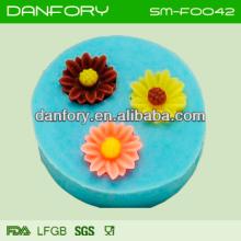 Flowers silicone molds/fondant cake decorating mould/silicone sugarcraft candy molds