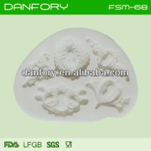 Baroque fondant silicone mold/new 3d silicone cake decorating molds