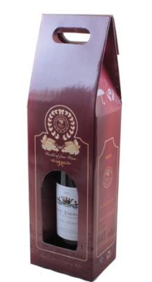 leather luxury champagne glass gift box with window