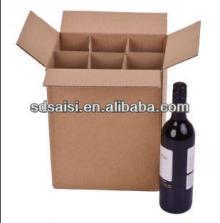 2014 5-ply corrugated carton box for red wine made in chian