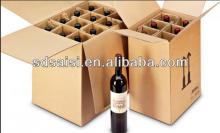 2014 noble  gift   folding  paper  box  for red wine made in chian