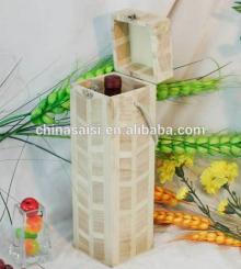 Creative Design Red Wine Wood Packing box