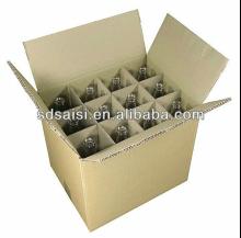 China manufacturer Corrugated Box red wine packaging box