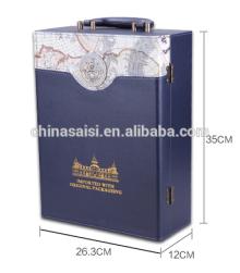 luxury red wine packaging box