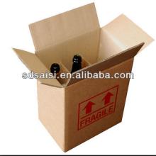 2014 new fashioned cardboard red wine box in china made in chian