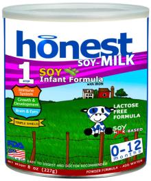 Honest Milk STEP1  SOY 