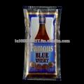 Famous Blue whisky pouch