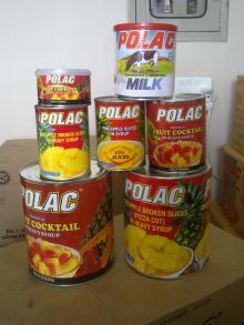 polac pineapple 565gms and 3kg