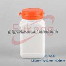 120ml HDPE plastic chewing gum bottles hot sale