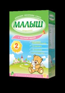 Malysh with oaten flour